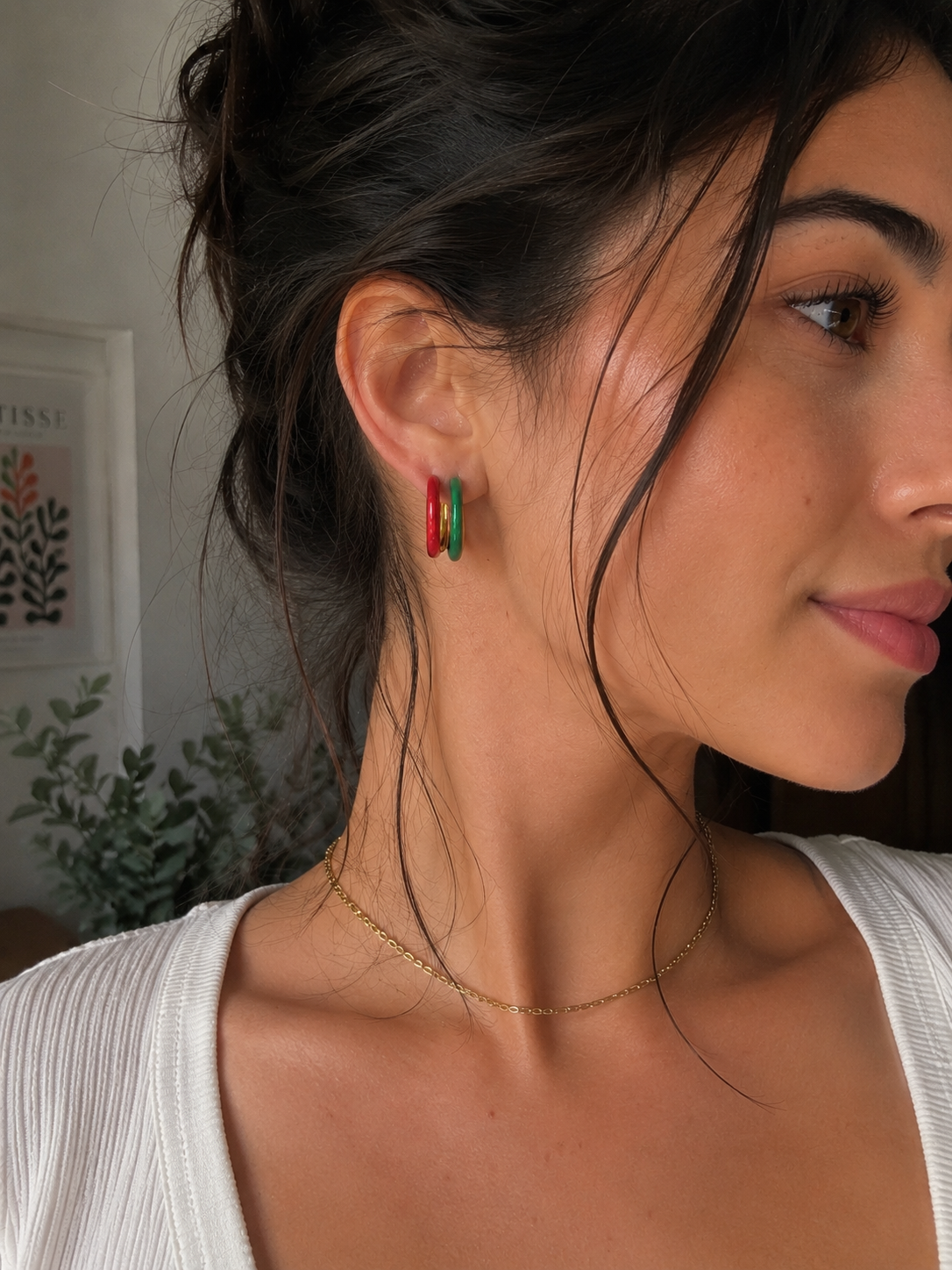 Color Link Earrings